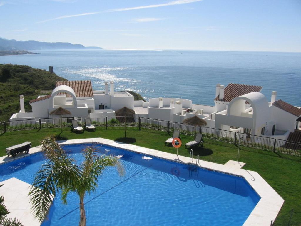 Precioso Apartamento 1 Dormitorio Con Vistas Mar Frontal Торрокс Екстер'єр фото